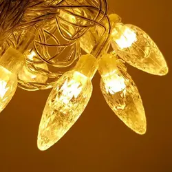 ریسه ۲۰ لامپ طرح بلوط آفتابی ۴ متری