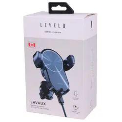 هولدر و شارژر وایرلس Levelo Lavaux LVLLWCBK 15W