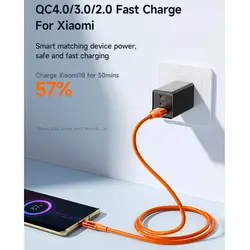 کابل تایپ سی فست شارژ Mcdodo CA-209 6A QC4.0 PD 100W 1.8m