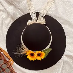 کلاه شهرزادی دیزاین افتابگردان کد ۴۰۱۷