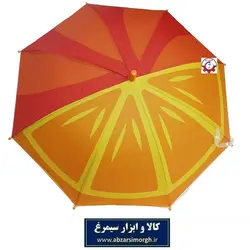 چتر بچه گانه طرح میوه مدل C پرتقال دخترانه و پسرانه 8 فنر HCH-043