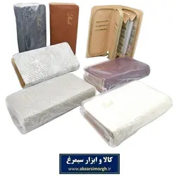 کیف پول زنانه دو زیپ طرح دار با جا کارتی Chanel شنل HKF-018