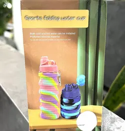 قمقمه سیلیکونی تاشو