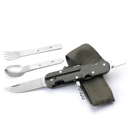 قاشق و چنگال سفری مدل K600