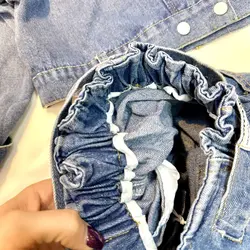 ست تینیجری دو تیکه لی آستین جدا وارداتی اورجینال