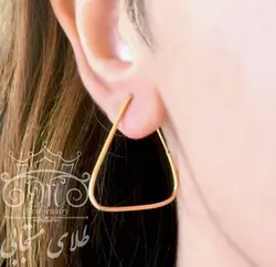 گوشواره مینیمال مثلث