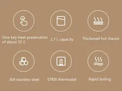 کتری برقی شیائومی Xiaomi MJDSH03YM  Rice household appliance kettle 1S