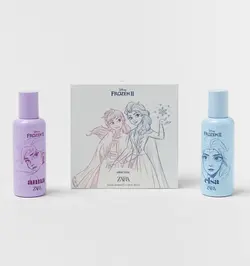ست عطر و ادکلن دخترانه  فروزن 2 السا آنا دیزنی برند زارا  (   ZARA   -  FROZEN II ELSA + ANNA - DISNEY    )