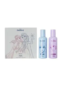 ست عطر و ادکلن دخترانه  فروزن 2 السا آنا دیزنی برند زارا  (   ZARA   -  FROZEN II ELSA + ANNA - DISNEY    )