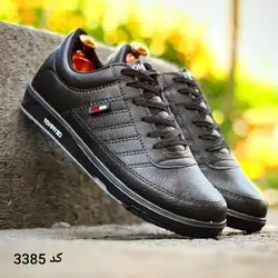 کفش اسپرت ونس  مدل تامی مردانه شیک و با دوام  مشکی تمام  با ارسال رایگان  3385