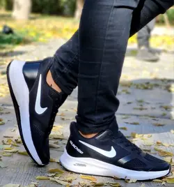 کفش کتونی اسپرت مدل نایک اسپیسر اسپرت مردانه و پسرانه ب روز و شیک مشکی نایک سفید با ارسال رایگان 3602