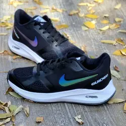 جدیدترین کفش کتونی اسپرت مدل ادیداس زیره کپسولی اسپرت مردانه و پسرانه مشکی نایک هلوگرامی با ارسال رایگان 3603