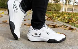 کفش کتونی  اسپرت مردانه فوق العاده شیک و راحت زیره پیو طبی درجه یک سفید زیره پیو مدل ورلدکاپ وردکاپ