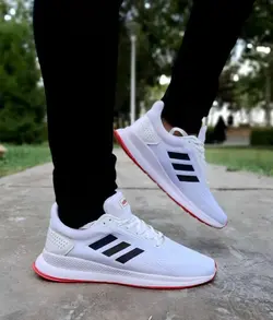 حراج ویژه کفش اسپرت مردانه و پسرانه مدل اسپیسر  با کیفیت فوق العاده بالا سفید مشکی با ارسال رایگان