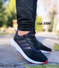 حراج باورنکردنی کفش اسپرت مردانه و پسرانه مدل اسپیسر مشکی هولوگرامی با ارسال رایگان