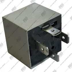 رله 30 آمپر چهارپایه طوسی  ( تیبا و کوئیک ) الکترونیک پردازش سبلان