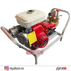 سمپاش زنبه ای هوندا G200 هندی با پمپ 30 بار لوشانگ LS30A