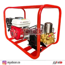 سمپاش زنبه ای موتور طرح هوندا 6.5 با پمپ 45 بار مشکی طرح رینو