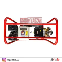 سمپاش زنبه ای موتور طرح هوندا 6.5 با پمپ 45 بار مشکی طرح رینو