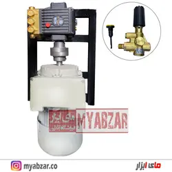 کارواش صنعتی تک فاز 100 بار اینترپمپ با الکتروژن ایران
