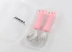 قاشق چنگال دسته سیلیکونی