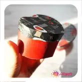 قیچی ابرو  مدل ژانومه  و ام سی  دسته صورتی تیغه  نازک