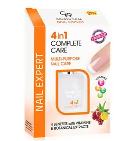 لاک درمانی 4 در1 ناخن گلدن رز