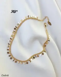 پابند آویز ماه و ستاره