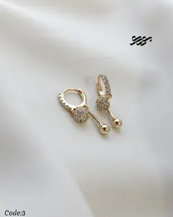 گوشواره توپی