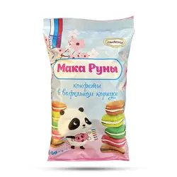 ویفر ماکا پاندا رنگی