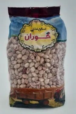 لوبیا چیتی 900 گرمی گوران