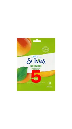 پک ۵ عددی ماسک ورقه‌ای زردآلو