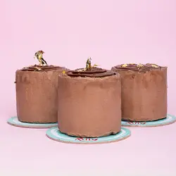 مینی کیک کارامل شکلات