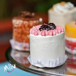 مینی کیک ماست و بری