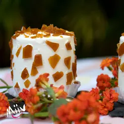 مینی کیک کارامل