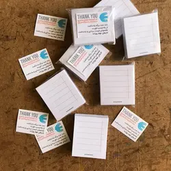 ۱۰۰ عدد برگه یادداشت دفترمشق