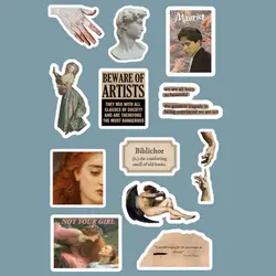 استیکر Dark Academia کد 1030