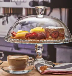 استند کیک پایه دار محصول pasabahce