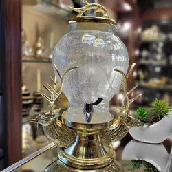 کلمن گوزن آلومینیومی طلایی