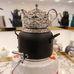 کتری قوری استیل کف چدن