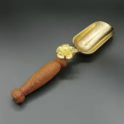 قاشق آجیل دسته چوبی