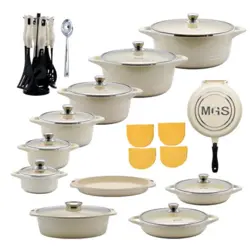 سرویس پخت و پز ام جی اس 33 پارچه طرح ایتالیاB