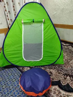 پشه بند و چادر مسافرتی هشت نفره رنگی