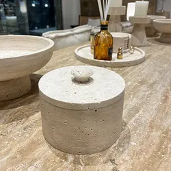 ظرف شکلات در دار تراورتن