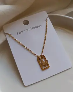 گردنبند قاب پروانه