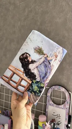 پوشه پارچه ای دختر
