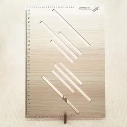 شابلون چوبی خوشنویسی