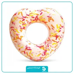 حلقه شنا اینتکس کد ۵۶۲۵۳ طرح دونات قلبی