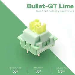 سوئیچ کیبورد مکانیکال ردراگون A113 Bullet QT