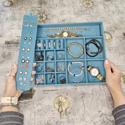 سینی نظم دهنده جواهرات و اکسسوری کد B - طراحی بسته بندی | باکس جواهرات